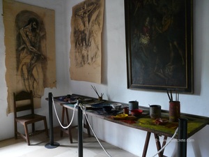 In the El Greco Museum in Fodele Crete