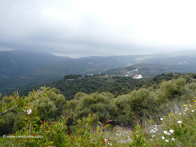 Der Ausblick vom Elyros Hügel - unterwegs nach Sougia