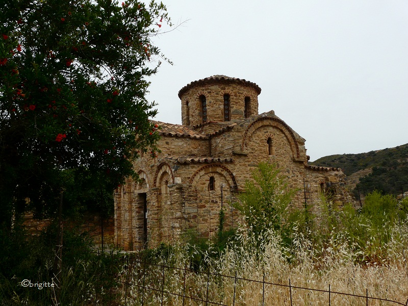 Byzantine church Panagia in Fodele Crete