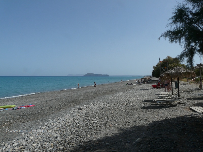 beach at Maleme Crete