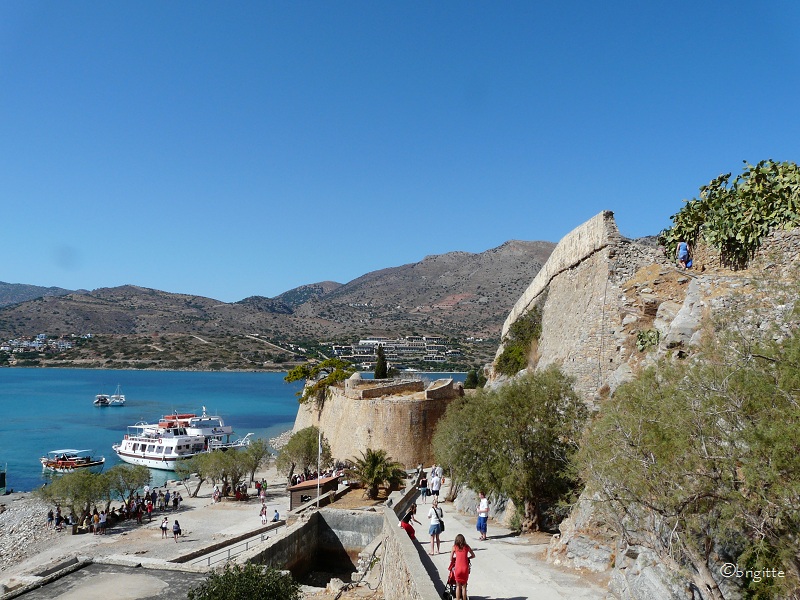 Spinalonga island Crete