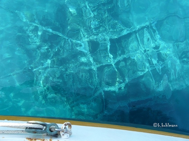 Deutsches Wehrmacht Flugzeug vor der Insel Thodorou Kreta