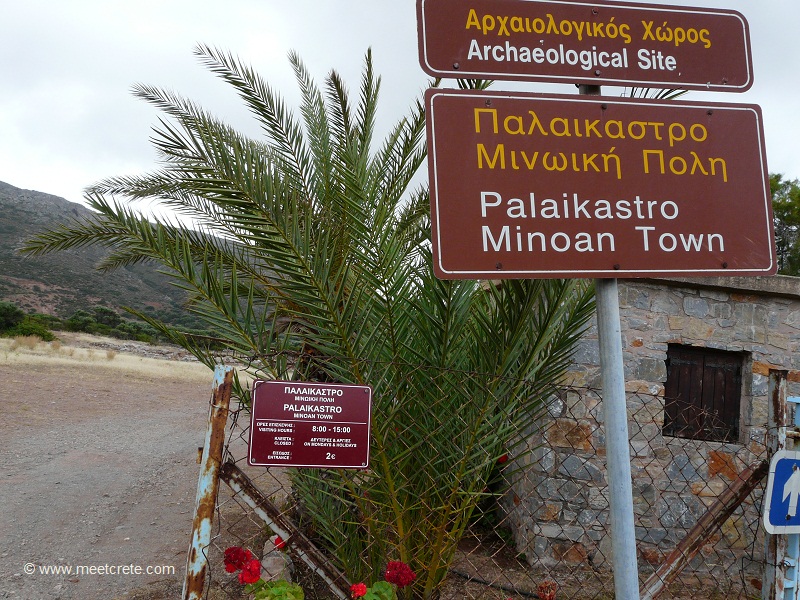 Minoische Siedlung Roussolakos bei Palaikastro