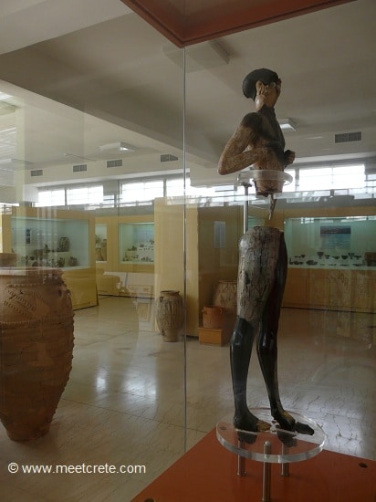 Der Kouros von Palaikastro im Archäologischen Museum Sitia