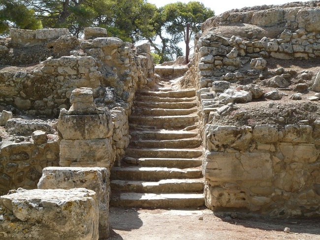 Antike Stätte Phaistos Kreta