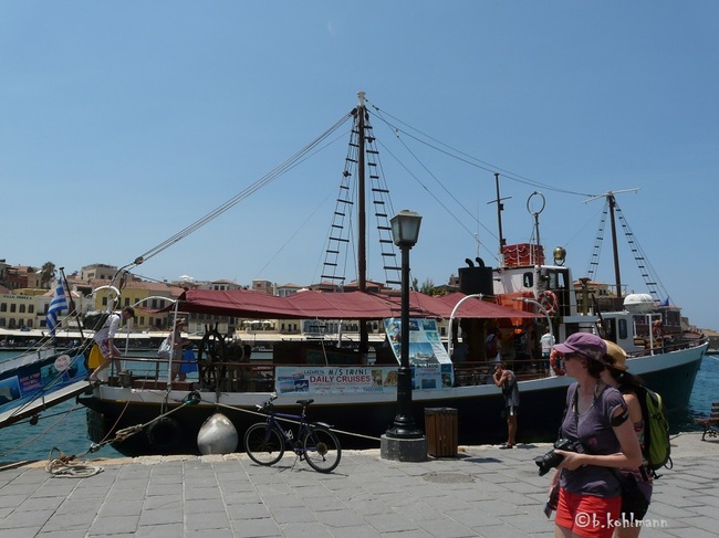 Bootsfahrt zur Insel Thodorou Chania Kreta