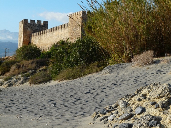 Burg in Frangokastello Kreta
