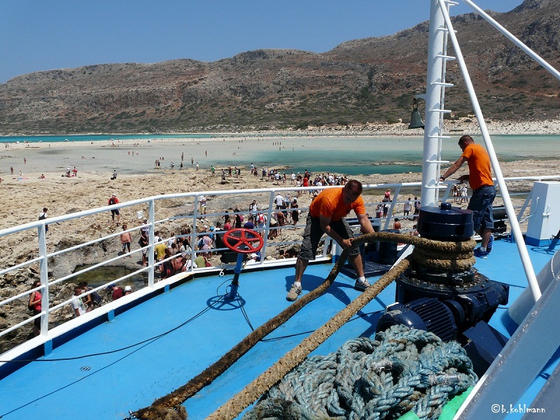 Bootsfahrt zur Insel Gramvousa und der Bucht von Balos