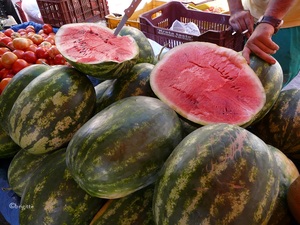 Street market locations in Crete's main towns
