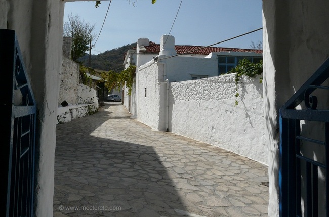 In Argyroupoli village Crete