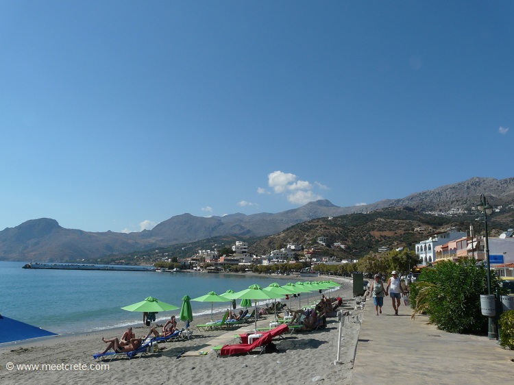 Plakias at the southern coast of Rethymnon