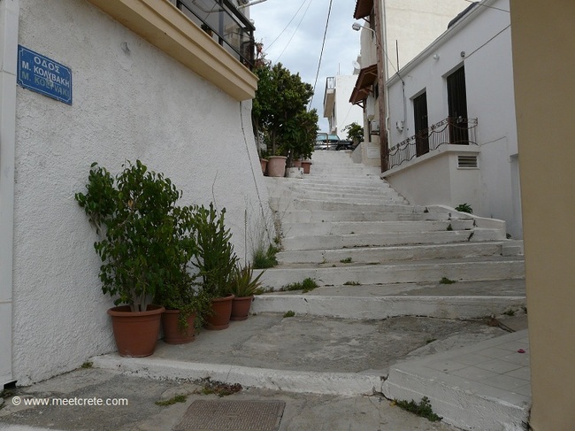 Town Sitia in Lassithi east Crete