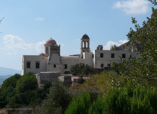 Heilige Kloster Odigitrias Gonia in der Nähe von Kolymbari