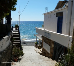 Lentas village in south Crete