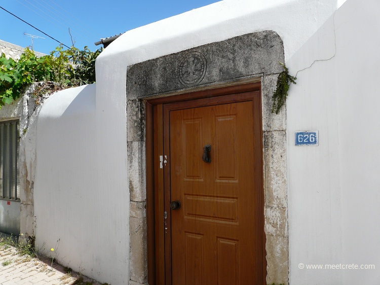 Tylissos village in central Crete