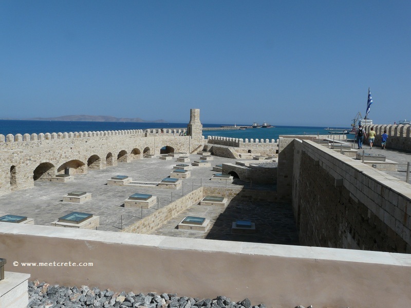 Venetian Fortress Rocca a Mare (Koules)- Landmark of Heraklion City