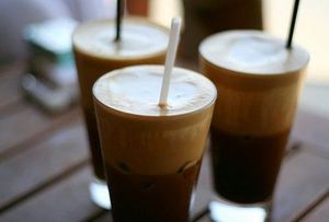 Ice cold coffee Frappe, a respite on hot days