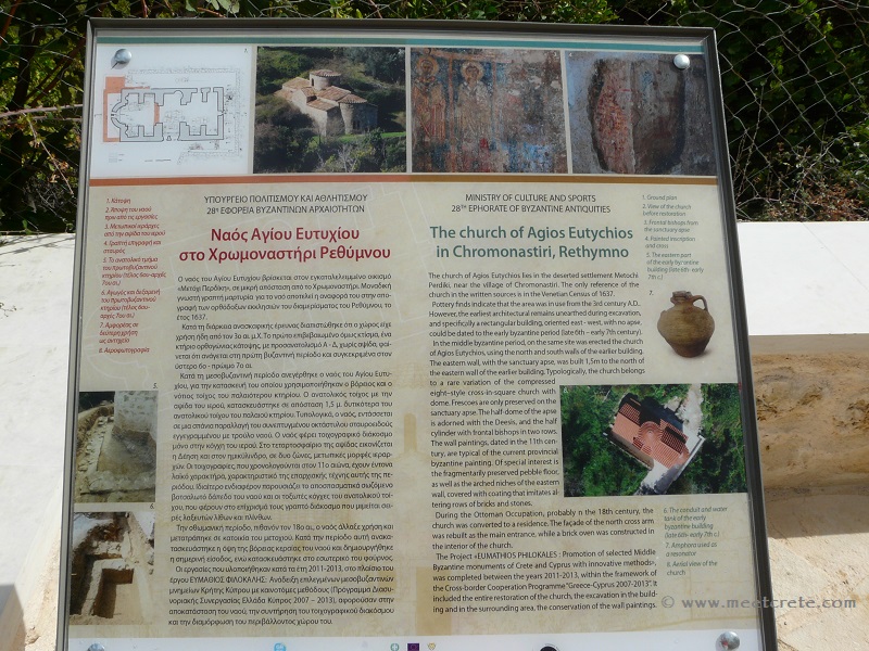 Chromonastiri – 2 byzantinische Kirchen und ein Kriegsmuseum