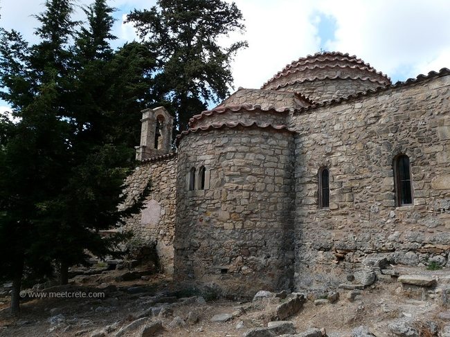 Byzantine church Archangel Michael in Episkopi Kreta